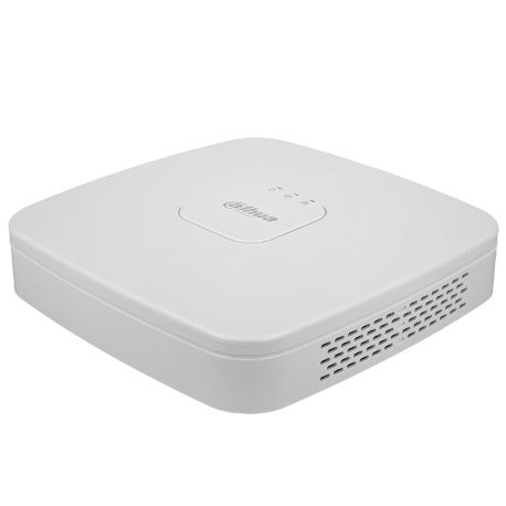 Grabador ip de 4 canales y 12 mpx de resolución con 4 puertos PoE 