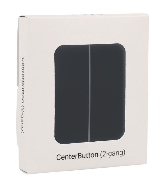 Panel de interruptor central doble AJAX