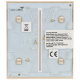 Panel de interruptor central doble AJAX