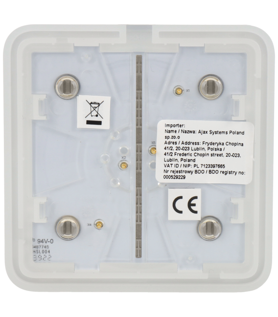 Panel de interruptor conmutable AJAX