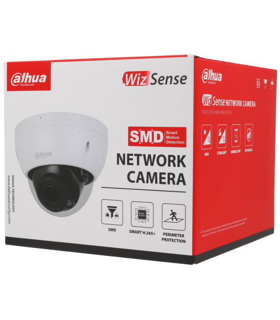 C&aacute;mara DAHUA minidomo ip de 5 megap&iacute;xeles y &oacute;ptica varifocal motorizada (zoom) 