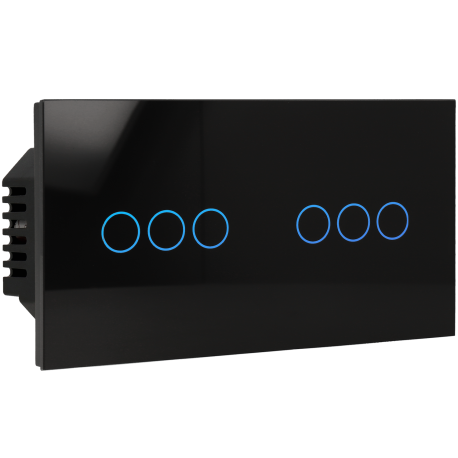 Kit con panel doble e interruptor