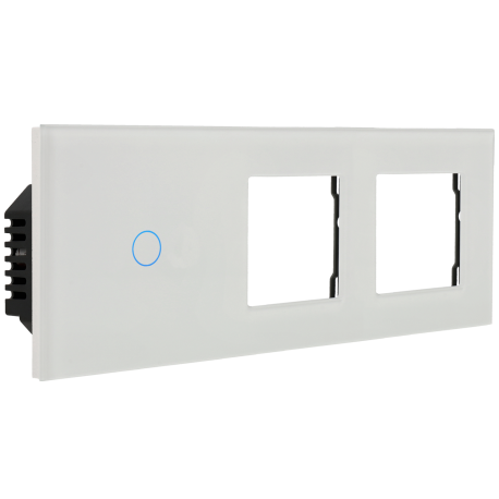 Kit con panel triple e interruptor