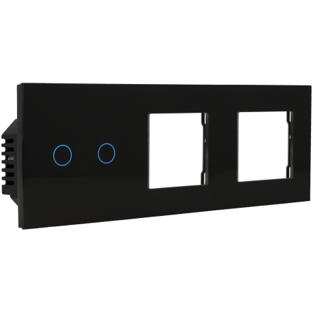 Kit con panel triple e interruptor