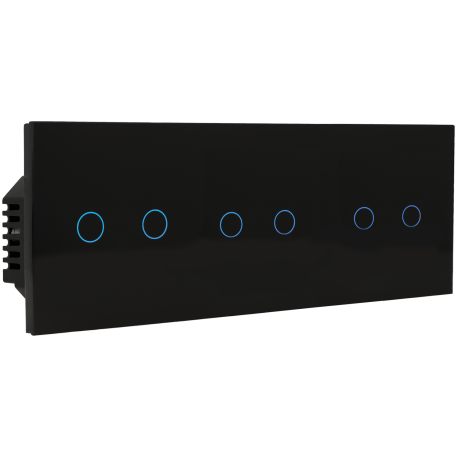 Kit con panel triple e interruptor