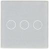 Panel de interruptor simple con 3 botones A-SMARTHOME
