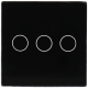 Panel de interruptor simple con 3 botones A-SMARTHOME