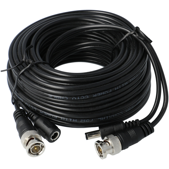 Cable combinado coaxial / alimentación de 10 m
