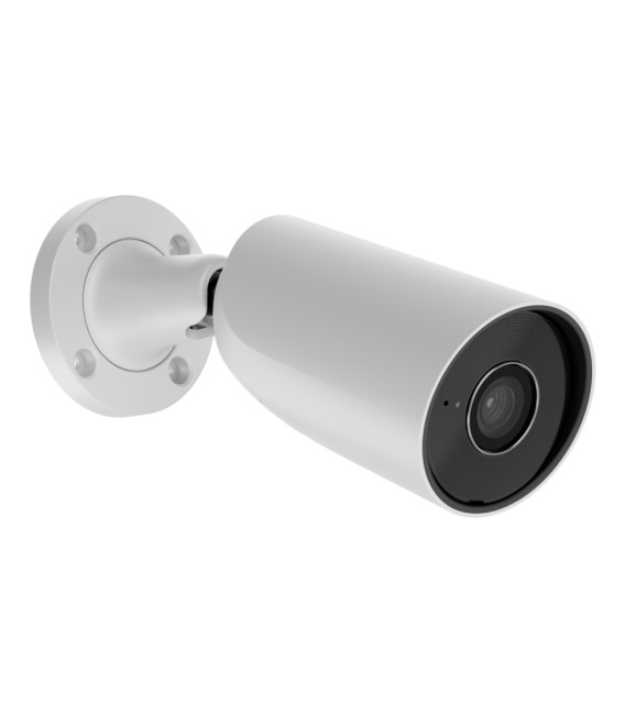 Cámara bullet ip de 5 megapíxeles y óptica fija