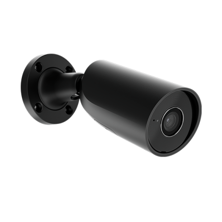 Cámara bullet ip de 5 megapíxeles y óptica fija