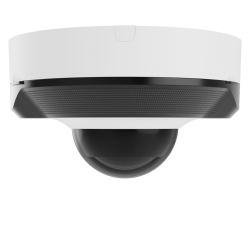 Cámara minidomo ip de 8 megapíxeles y óptica fija