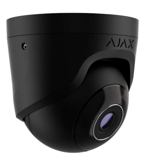 Cámara minidomo ip de 8 megapíxeles y óptica fija
