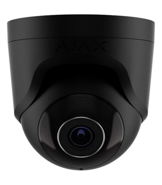 Cámara minidomo ip de 8 megapíxeles y óptica fija