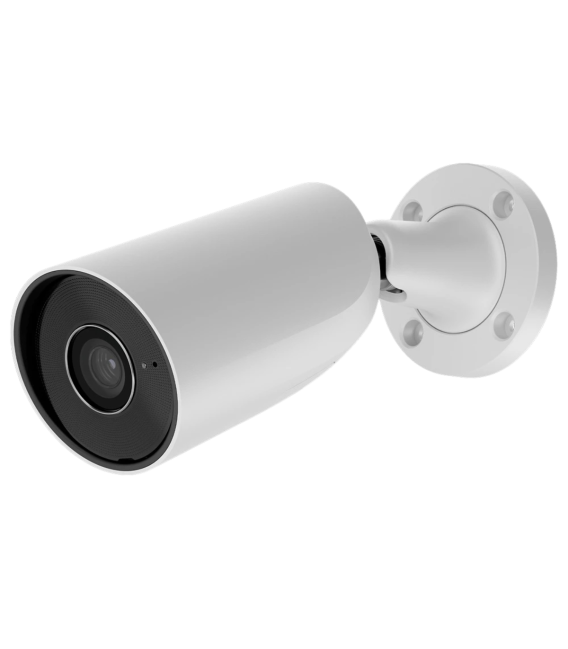 Cámara bullet ip de 5 megapíxeles y óptica fija
