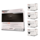 Kit de 4 cámaras IP Hikvision con grabador PoE