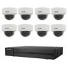 Kit de 8 cámaras IP Hikvision con grabador PoE