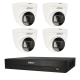 Kit de 4 cámaras HDCVI Dahua