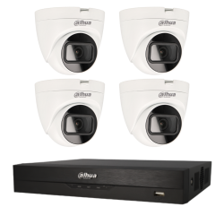 Kit de 4 cámaras HDCVI Dahua