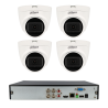 Kit de 4 cámaras HDCVI Dahua