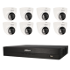 Kit de 8 cámaras HDCVI Dahua