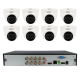 Kit de 8 cámaras HDCVI Dahua
