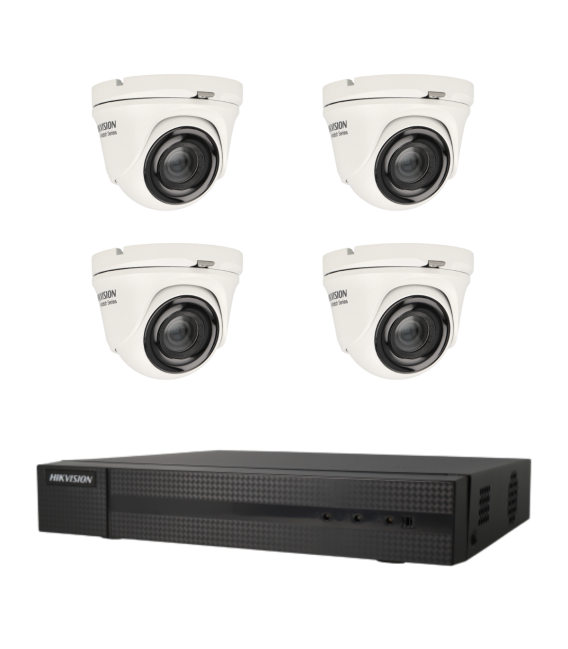 Kit de 4 cámaras 4en1 Hikvision