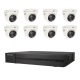 Kit de 8 cámaras 4en1 Hikvision