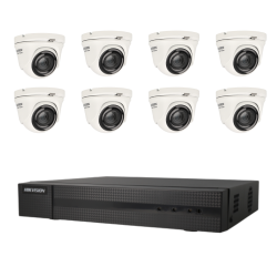 Kit de 8 cámaras 4en1 Hikvision