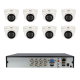 Kit de 8 cámaras 4en1 Hikvision