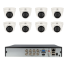 Kit de 8 cámaras 4en1 Hikvision