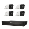 Kit de 4 cámaras bullet HDCVI Dahua