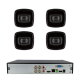 Kit de 4 cámaras bullet HDCVI Dahua