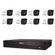 Kit de 8 cámaras bullet HDCVI Dahua