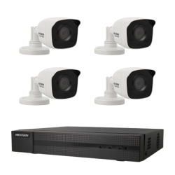 Kit de 4 cámaras bullet 4en1 Hikvision