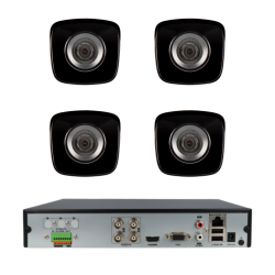 Kit de 4 cámaras bullet 4en1 Hikvision