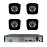 Kit de 4 cámaras bullet 4en1 Hikvision