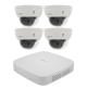 Kit de 4 cámaras IP Dahua con grabador PoE
