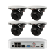 Kit de 4 cámaras IP Dahua con grabador PoE