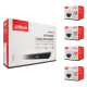 Kit de 4 cámaras IP Dahua con grabador PoE