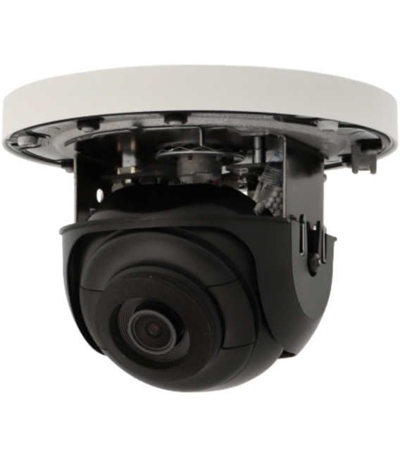 Cámara minidomo ip de 2 megapíxeles y óptica fija