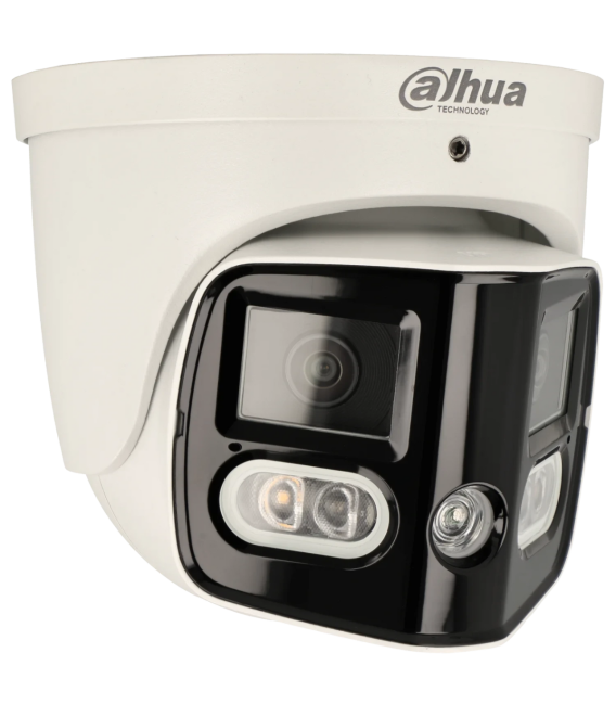 Cámara panorámica ip de 8 megapíxeles y óptica fija