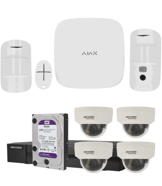 Kit de alarma Ajax STARTERKIT-CAM