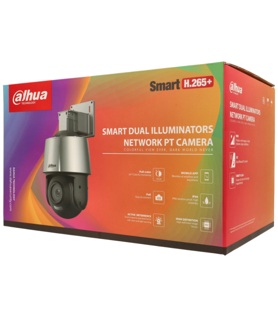 C&aacute;mara DAHUA pt ip de 4 megap&iacute;xeles y &oacute;ptica fija 