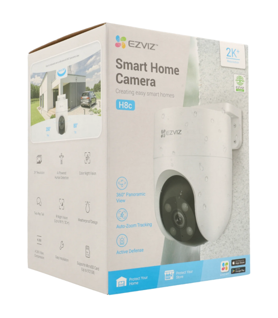 C&aacute;mara pt ip de 4 megap&iacute;xeles y &oacute;ptica fija