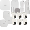 Kit de alarma Ajax y videovigilancia