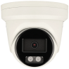 Cámara minidomo ip de 4 megapíxeles y óptica fija