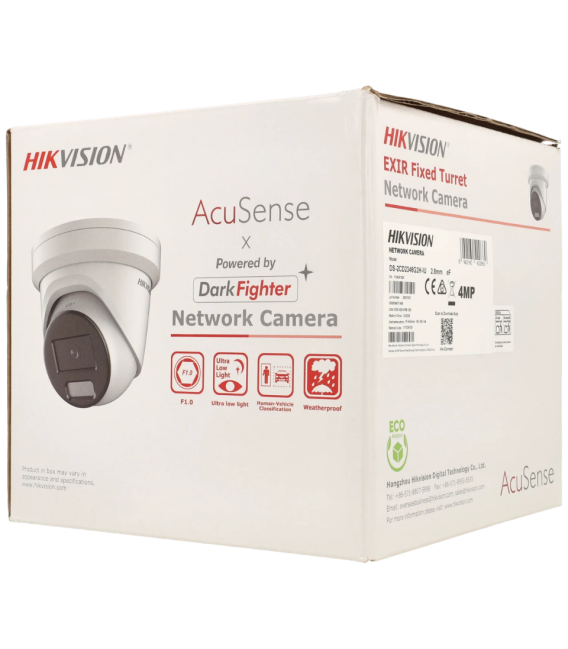 C&aacute;mara minidomo ip de 4 megap&iacute;xeles y &oacute;ptica fija