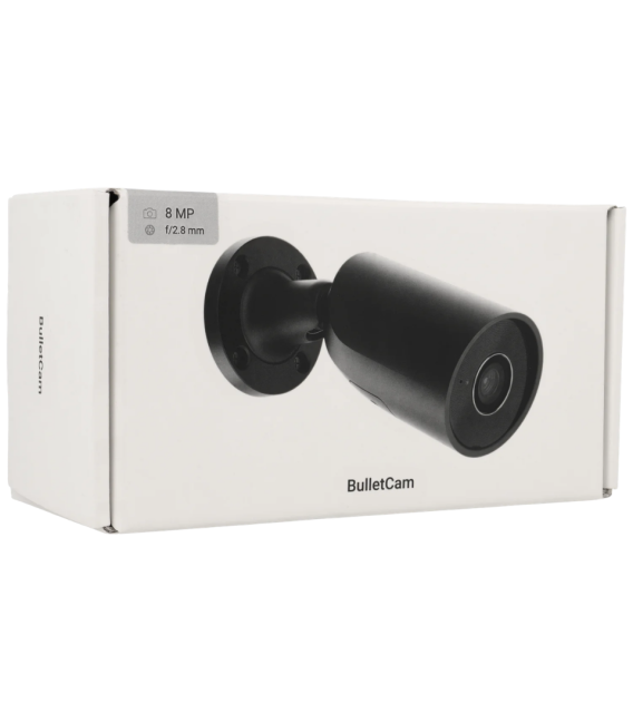 C&aacute;mara bullet ip de 8 megap&iacute;xeles y &oacute;ptica fija