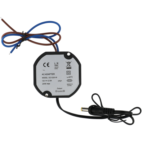 Fuente de alimentación dc 12v 2a