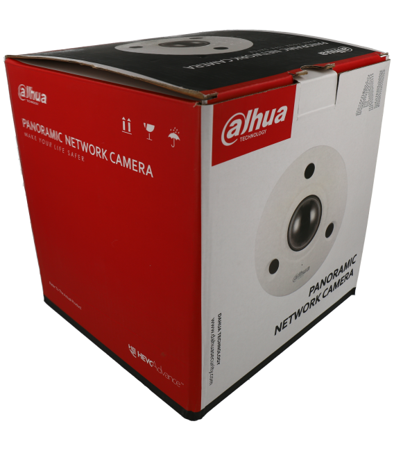 C&aacute;mara DAHUA fisheye ip de 12 megap&iacute;xeles y &oacute;ptica fija 